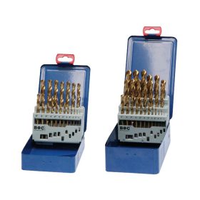   Bohrcraft csigafúró készlet HSS-TiN 19r. 1,0-10,0/0,5 MT10 Metal-Box