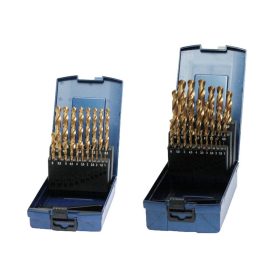   Bohrcraft csigafúró készlet HSS-TiN 19r. 1,0-10,0/0,5 KT10 ABS-Box