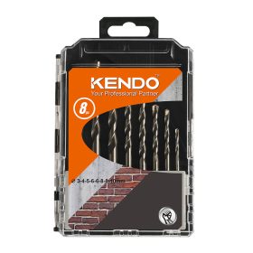   Kendo hengeresszárú betonfúró készlet 8r. 3,0-10,0/1,0 P-Box No.11603633