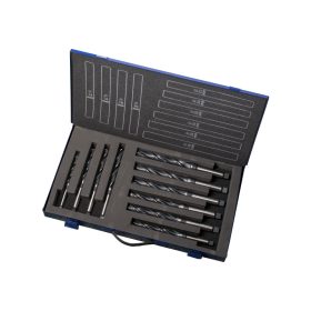   Bohrcraft kúposszárú csigafúró készlet HSS 10r. 14,0-30,0 MK10-2 Metal-Box