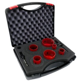 Mps villamossági körkivágó készlet 8r. 22-68mm 5551