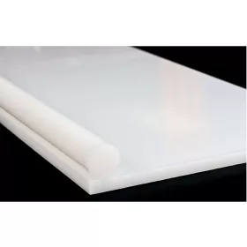 HDPE rúd fehér színben