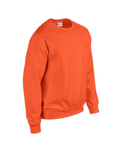 Gildan GI18000 kereknyakú unisex pulóver - orange szín