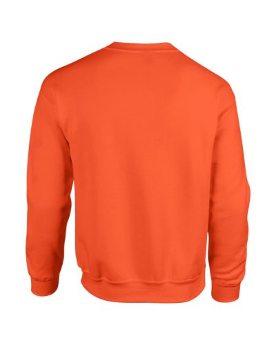 Gildan GI18000 kereknyakú unisex pulóver - orange szín