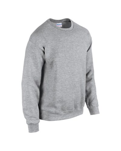 Gildan GI18000 kereknyakú unisex pulóver - sport grey szín