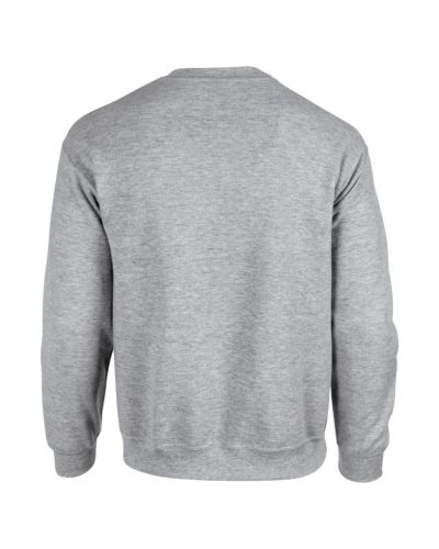 Gildan GI18000 kereknyakú unisex pulóver - sport grey szín