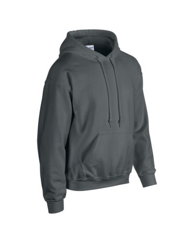 Gildan GI18500 unisex kapucnis pulóver - charcoal szín