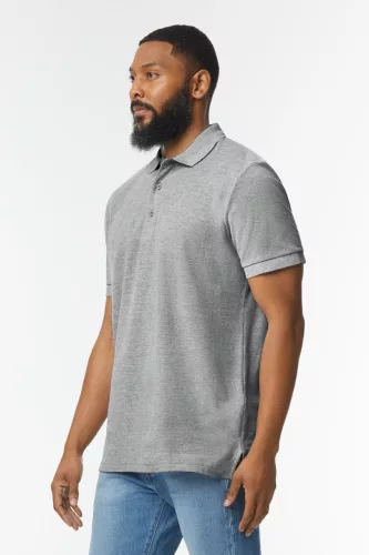 Gildan GI85800 unisex galléros pique pamut póló