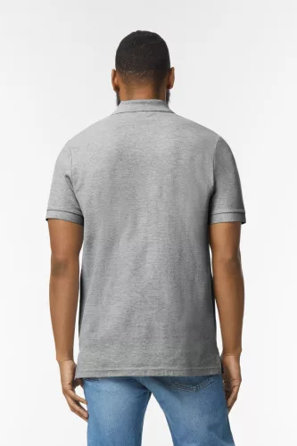 Gildan GI85800 unisex galléros pique pamut póló