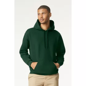 Gildan GISF500 kevertszálú unisex kapucnis pulóver