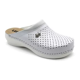 Leon Comfort PU100 női bőr kényelmi klumpa